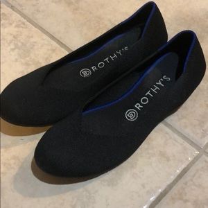 Rothy’s Black Ballet Flats
